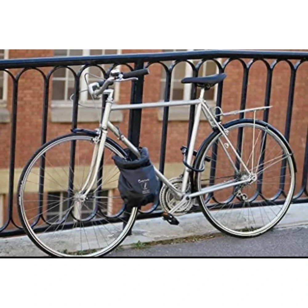 Secure Bike Bag - Waterprof, Anti-Cut Material, 12 mm Cable Lock, 4 Digit Lock